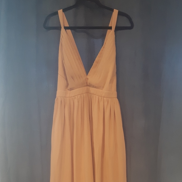 Mauve Maxi Dress from 1861 (with altered straps) - Picture 2 of 7